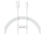 USB - USB typ C kábel BASEUS Superior 65W 1m Biely USB - USB typ C kábel BASEUS Superior 65W 1m Biely