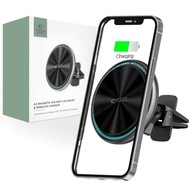 Držiak do auta Tech-Protect A2 s Qi nabíjaním Držiak do auta Tech-Protect A2 s Qi nabíjaním