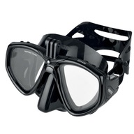 Maska SEAC ONE PRO čierna s držiakom pre GoPro