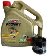 CASTROL POWER 1 4T 10W40 4L OLEJ + OLEJOVÝ FILTER CASTROL POWER 1 4T 10W40 4L OLEJ + OLEJOVÝ FILTER