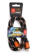 Kábel HDMI-HDMI 2.0 1,5 m 4K UHD Podpora 2160P 3D Kábel HDMI-HDMI 2.0 1,5 m 4K UHD Podpora 2160P 3D