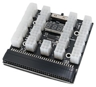 PCI-E Breakout doska 17 Port Riser Excavator Adapter