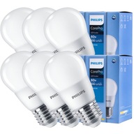 6x E27 LED žiarovka 7W = 60W 806lm 4000K Neutrál PHILIPS 6x E27 LED žiarovka 7W = 60W 806lm 4000K Neutrál PHILIPS