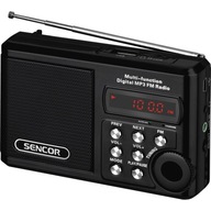 Vreckový rádiový prijímač Sencor SRD 215 B