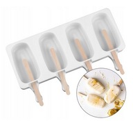 Silikónová forma na výrobu zmrzliny na paličke