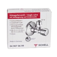 Rohový ventil SCHELL 1/2x3/8 Matica Comfort Rohový ventil SCHELL 1/2x3/8 Matica Comfort