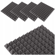Akustické panely Akustická penová pyramída 1m² Akustické panely Akustická penová pyramída 1m²