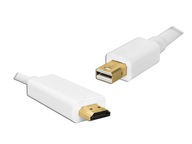 ADAPTÉROVÝ KÁBEL MINI DISPLAYPORT ZÁSTRČKA - HDMI 1,8M