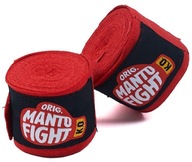 Manto WRAPS pásky GLOVE boxerské obväzy červené 4 m Manto WRAPS pásky GLOVE boxerské obväzy červené 4 m