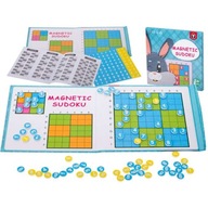 LOGICKÁ HRA MAGNETICKÉ SUDOKU HÁDANKA