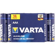 VARTA AAA alkalická batéria (R3) 16 ks.