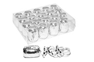 Balónové stuhy Cocony 0,5 cm/20 m 1opak. Striebro Balónové stuhy Cocony 0,5 cm/20 m 1opak. Striebro