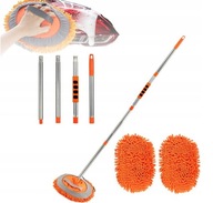 TELESKOPICKÁ KEFA NA UMÝVANIE AUTA RUČNÝ MOP MIKROFIBER TELESKOPICKÁ KEFA NA UMÝVANIE AUTA RUČNÝ MOP MIKROFIBER