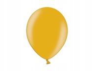 Gumové kovové balóny 30cm zlaté 100ks 12''