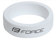 Podložka FORCE 1 1/8 AHEAD 10mm 9,6g 155527 Biela