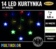 LED záves vianočné osvetlenie STARS Vitráže LED záves vianočné osvetlenie STARS Vitráže