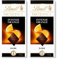 Lindt Excellence horká čokoláda pomaranč 100g x2 Lindt Excellence horká čokoláda pomaranč 100g x2