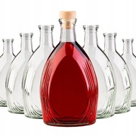 50 ks Asteria fľaša 500 ml na tinktúry s korkom 50 ks Asteria fľaša 500 ml na tinktúry s korkom