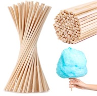 Tyčinky z cukrovej vaty, bambusové paličky, 100 ks
