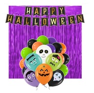 Halloween Balloon Set Zombie Balloons fóliové závesy balóniky Dekorácie Halloween Balloon Set Zombie Balloons fóliové závesy balóniky Dekorácie