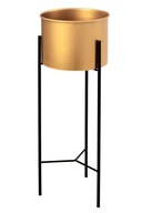 Kovový kvetináč Loft Gold Kvetináč 60 cm