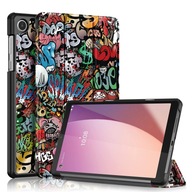 Puzdro + sklenený kryt pre Lenovo Tab M8 8.0 4th 4 Gen TB-300 Puzdro + sklenený kryt pre Lenovo Tab M8 8.0 4th 4 Gen TB-300