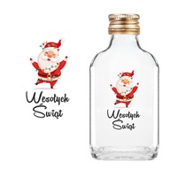 5x Fľaša na fľašu 100 ml S viečkom SADA Tinktúr Vianočný mesiačik 5x Fľaša na fľašu 100 ml S viečkom SADA Tinktúr Vianočný mesiačik