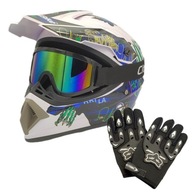 ENDURO MONSTER KRÍŽNA PRILBA + RUKAVICE + OKULIARE DARČEKOVÝ SET ENDURO MONSTER KRÍŽNA PRILBA + RUKAVICE + OKULIARE DARČEKOVÝ SET