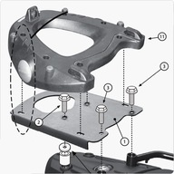 RÁM kufra S TABUĽKOU SR5107 BMW F 650 800 GS GIVI RÁM kufra S TABUĽKOU SR5107 BMW F 650 800 GS GIVI