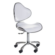 Zdravotná stolička BD-9933 kozmetická stolička biela