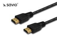 Savio CL-113 HDMI kábel 5m, OFC, zlaté koncovky, v