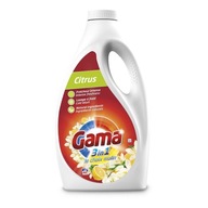 Gama (Vizir) 3v1 univerzálny citrusový univerzálny prací gél 44pr 2,2l FR Gama (Vizir) 3v1 univerzálny citrusový univerzálny prací gél 44pr 2,2l FR