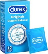Durex Classic kondómy 12 kusov CLASSIC