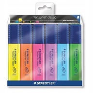 Sada zvýrazňovačov TEXTMARKER STAEDTLER TOPSTAR, 6 ks. Sada zvýrazňovačov TEXTMARKER STAEDTLER TOPSTAR, 6 ks.