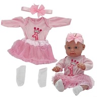 MÓDNA SÚPRAVA OBLEČENÍ PRE BÁBIČKU ČELENKA 43-46 cm WOOPIE ROYAL MÓDNA SÚPRAVA OBLEČENÍ PRE BÁBIČKU ČELENKA 43-46 cm WOOPIE ROYAL