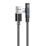 UHLOVÝ KÁBEL USB-C RÝCHLO NABÍJANIE USB TYP C 6A 100W ČIERNA 2M - MCDODO UHLOVÝ KÁBEL USB-C RÝCHLO NABÍJANIE USB TYP C 6A 100W ČIERNA 2M - MCDODO