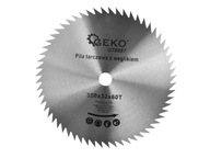 Pílový kotúč na drevo 350 x 32 x 60T Geko