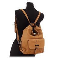 kabelka, ruksak, kožená taška Gallantry, 2v1, módna