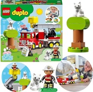 LEGO DUPLO 10969 HASIČSKÉ VOZIDLO ZVUK CAT NOVINKA 24H