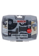 Sada pílových listov Starlock Bosch 7 ks. na drevo 2608664623 Sada pílových listov Starlock Bosch 7 ks. na drevo 2608664623