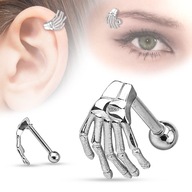 NÁUŠNICE NA OBOČIE TRAGUS CARTILAGE HELIX 1,2/8/3 mm NÁUŠNICE NA OBOČIE TRAGUS CARTILAGE HELIX 1,2/8/3 mm