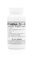 Vitamín D3 + K2 20 000 IU + 300 mcg 80 ks Podkova Vitamín D3 + K2 20 000 IU + 300 mcg 80 ks Podkova