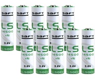 10x LS14500 3,6V SAFT lítiová batéria 10x LS14500 3,6V SAFT lítiová batéria