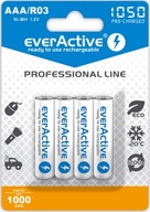 4x NABÍJACIE BATÉRIE R03/AAA Ni-MH 1050 mAh 4x NABÍJACIE BATÉRIE R03/AAA Ni-MH 1050 mAh