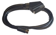 Commodore C64 1,5 m EURO / SCART Video kábel / kábel