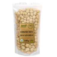Makadamové orechy 500g Lúpané makadamové orechy Makadamové orechy 500g Lúpané makadamové orechy