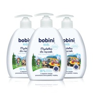 Bobini tekuté mydlo s pumpičkou pre deti 3x300ml Bobini tekuté mydlo s pumpičkou pre deti 3x300ml