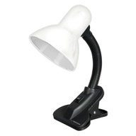 Stolná lampa ESPERANZA E27 PROCYON WHITE klip Stolná lampa ESPERANZA E27 PROCYON WHITE klip