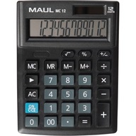 Stolná kalkulačka COMPACT MC12, 12-miestne, čierna Stolná kalkulačka COMPACT MC12, 12-miestne, čierna