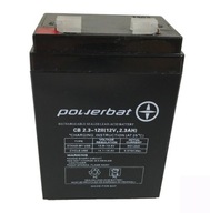 BATÉRIA 12V 2,3Ah, CB 2,3-12N, 70 x 48 x 98